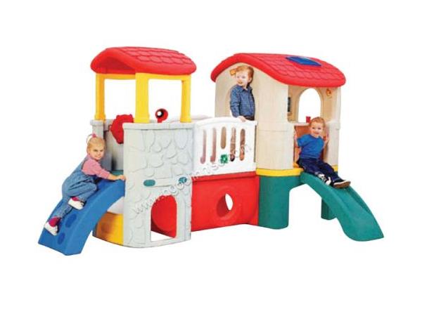 Bộ Nhà Leo Cầu Trượt 2 Khối