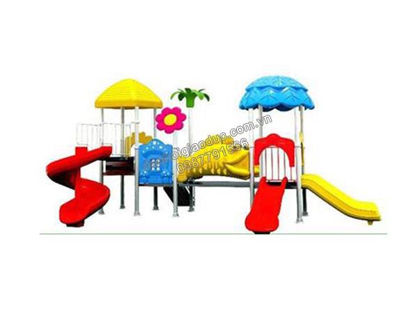 Bộ liên hoàn 3 khối cá vàng 3 máng trượt