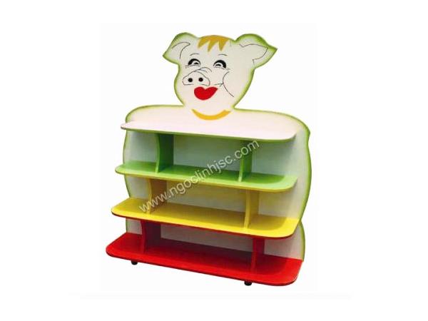 Giá đồ chơi hình heo