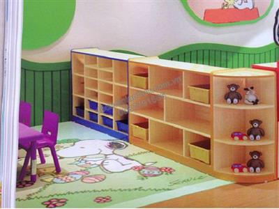 Bộ giá góc đồ chơi gỗ tự nhiên