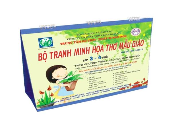 Bộ tranh mẫu giáo 3 4 tuổi