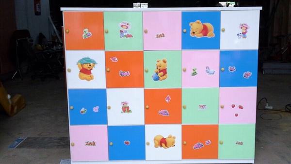 Tủ tư trang 20 ô bằng nhựa