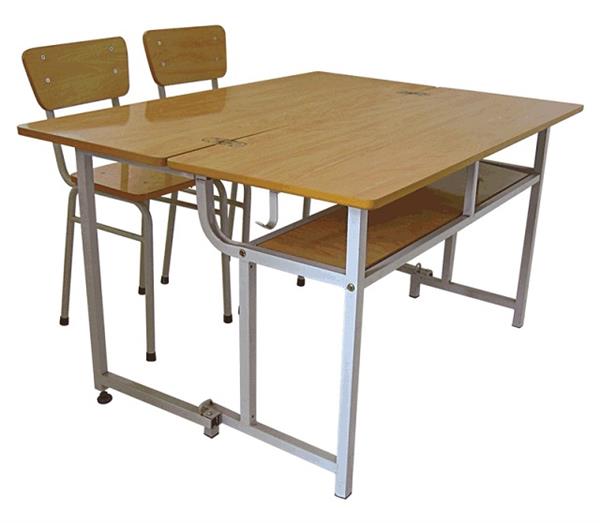 Bộ bàn ghế tiểu học bán trú 2 ghế rời