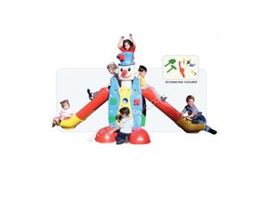 Bộ Cầu Trượt Đôi Cát Nước Chú Hề