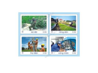 Tranh ảnh một số nghề nghiệp