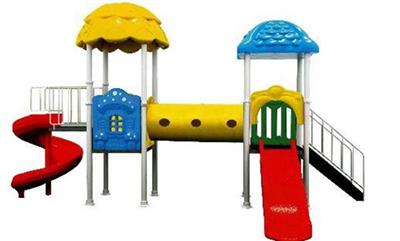 Bộ liên hoàn 2 khối ống chui 2 máng trượt